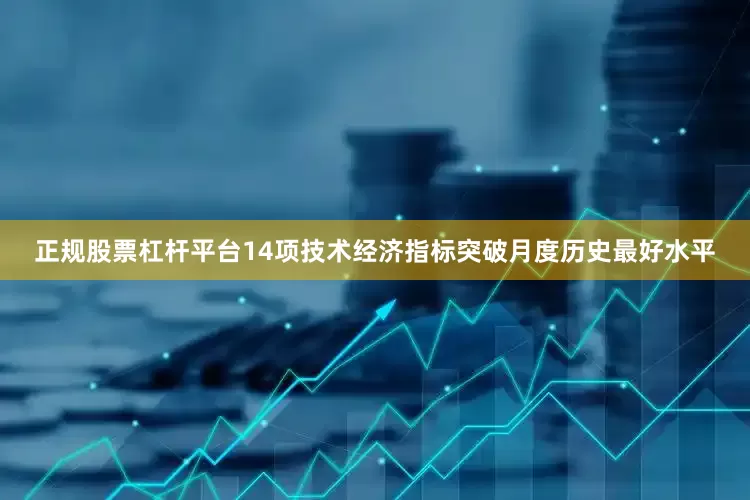 正规股票杠杆平台14项技术经济指标突破月度历史最好水平